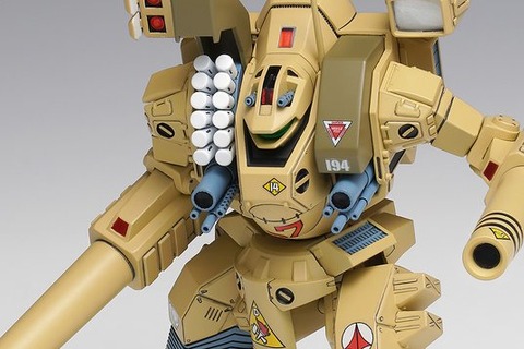 「超時空要塞マクロス」より「トマホーク」が1/100スケールプラモデル化！各関節はポリキャップによりフル可動 画像