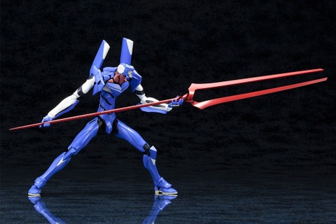 「エヴァ」TVシリーズより「零号機（改）」がプラモデル化！N2爆雷やロンギヌスの槍が付属し劇中シーンを再現可能 画像