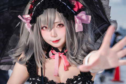 【コスプレ】黒ニーハイ×中二病感あふれる挑発ポーズにグッとくる!『デレマス』神崎蘭子が魅惑の夏衣装で降臨【写真9枚】 画像