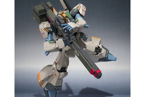ガンダリウムγ初採用機「プロトタイプ リック・ディアス」がROBOT魂で立体化!トリモチ・ランチャー発射口を見せたハンドパーツ等も付属 画像