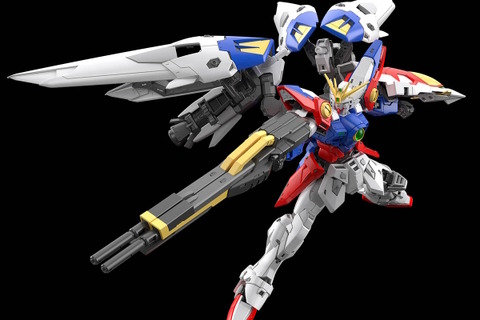 ガンプラ「RG ウイングガンダムゼロ」のパッケージ画像がカッコイイ！RG定番の構図でクールにデザイン 画像