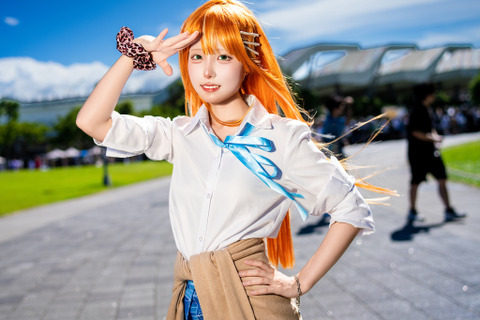 【コスプレ】新人の美少女レイヤーが360度全方位から見てもキュートすぎる!「学マス」紫雲 清夏が台湾で大人気【写真7枚】 画像