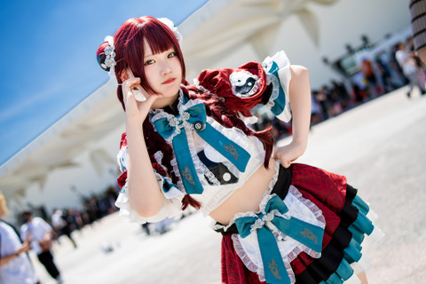 【コスプレ】台湾で逸材発見!ニーハイ&編みタイツのカンフーガール【写真7枚】 画像