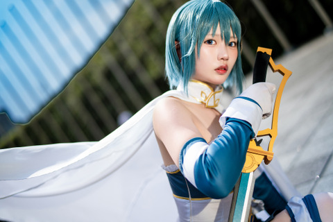 【コスプレ】新人コスプレイヤーの魔法少女がフレッシュ可愛い！『まどマギ』美樹さやかが台湾で凛々しいポージングを決める【写真7枚】 画像