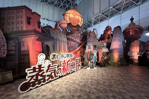 マウス操作でスイスイナゾトキ! 『レイトン教授と蒸気の新世界』試遊レポート【TGS2025】 画像