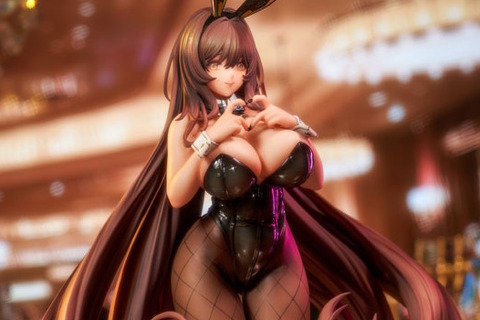 ムチムチな黒とスレンダーな白、どっちのバニーも強烈!『勝利の女神:NIKKE』より「ノワール&ブラン」がフィギュア化―セット版には“色紙”の特典付き 画像