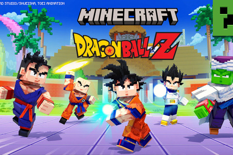 『マインクラフト』かめはめ波も打てる「ドラゴンボールZ」コラボ決定!海中を自由に移動可能なモブや新武器「槍」実装など大型アプデ新要素公開 画像