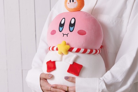 カービィが鏡餅をすいこんじゃった!?ワドルディみたいなみかんも注目なグッズが郵便局にて展開ー新年にピッタリな年賀はがきセットも 画像