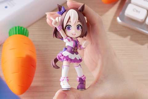 『ウマ娘』スペシャルウィーク、サイレンススズカら6名が「PalVerse」に登場！手のひらサイズの可愛いデフォルメフィギュア 画像