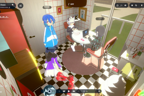 オンラインでも皆で集まろう!作業支援ツール『gogh: Focus with Your Avatar』Steam版に追加のマルチプレイモードをみんなで遊んでみた 画像
