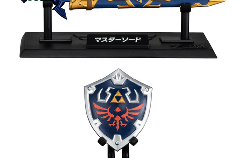 「ゼルダの伝説 ウェポンコレクション」登場!マスターソードやハイリアの盾など、印象的な武具全9種が食玩フィギュア化 画像