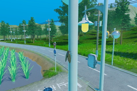 “セミ”オープンワールド『セミたちはどう生きるか』Steamで発売―生命力が減り続ける中で空から見下ろす日本の田舎 画像