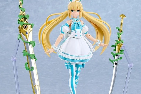 照れ顔が可愛い『FGO』バーサーカー「アルトリア・キャスター」が第二再臨姿でプラモに!後ろ姿も必見 画像