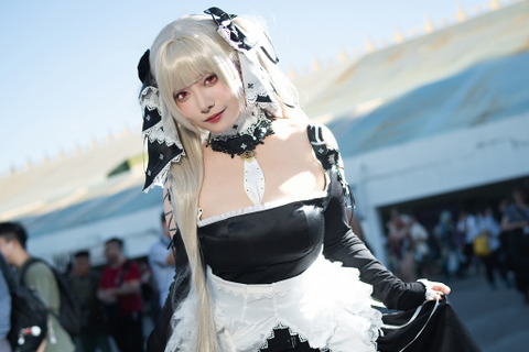 【コスプレ】重戦車級の美ボディで愛らしさマシマシ!香港美女による『アズレン』フォーミダブルにハートを撃ち抜かれた【写真9枚】 画像