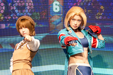 【コスプレ】『スト6』人気キャラのキャミィと戦える?!鍛えられた腹筋vs小柄な美少女レイヤーのファイトはいかに【TGS2025】 画像