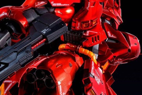 真紅に煌めく「サザビー」!“スペシャルコーティング”ガンプラ「シナンジュ」「プロヴィデンスガンダム」予約受付は10月13日11時から 画像