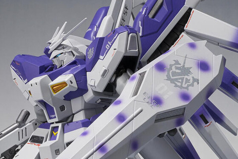 METAL ROBOT魂「 Hi-νガンダム」抽選販売の締切迫る!白と紫を基調としたカラーリング、各種武装も付属 画像