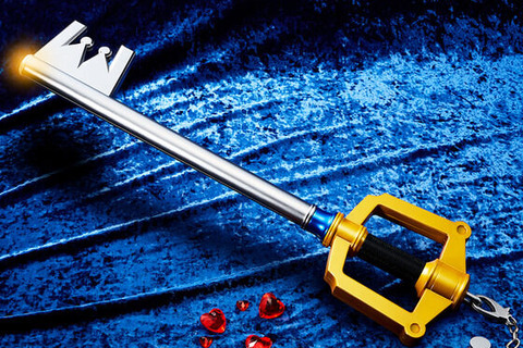 『キングダム ハーツ』のキーブレードが電子玩具仕様に！まほうの強さで光が変化、BGMを鳴らしながら戦える 画像