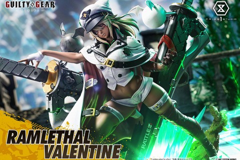 約20万円！『ギルティギア』より「ラムレザル」1/4スケールスタチューが予約開始―2本の特大剣も重厚感に満ちた再現度 画像