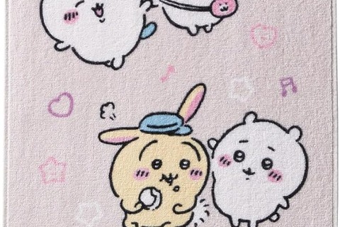ちいかわフェイスタオルが21%OFF!かわいくて肌触りも抜群の綿100%タオル 画像
