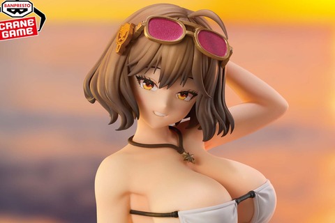 『勝利の女神：NIKKE』より水着「アニス」が新フィギュアシリーズ“こーどリール”でプライズ化 画像