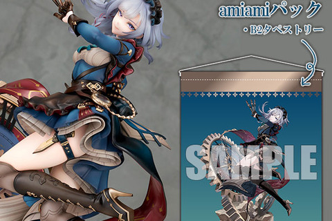 『東方Project』より「十六夜咲夜」フィギュアがあみあみ限定で登場！REEH氏による描き下ろしイラストを立体化 画像