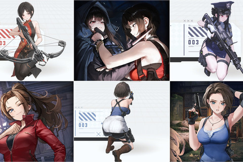『バイオ』「エイダ」のチャイナ服に「ジル」のボディスーツも!『勝利の女神:NIKKE』で活躍する姿や射撃姿勢を激写【フォトレポ】 画像