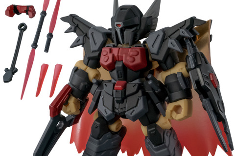 「ガンダムSEED FREEDOM」ブラックナイトスコード全5種!「 MOBILE SUIT ENSEMBLE」ガシャポンオンライン限定弾 画像