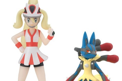 「ポケモンスケールワールド」から「コルニ&メガルカリオ」がセットで商品化!大きなサイズの「メガギャラドス」と共に予約受付実施 画像