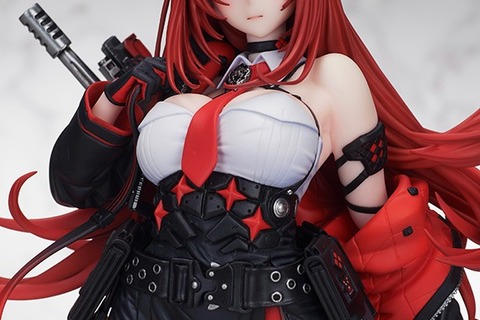 『勝利の女神:NIKKE』より「ラピ:レッドフード」が立体化!差し替えパーツには「微笑み顔」も 画像