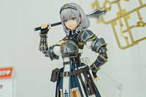 「ホロライブ」白銀ノエルも登場!自由なポージングで、フィギュアとは違った楽しさの美少女プラモ世界がディープ【イベントレポート】 画像