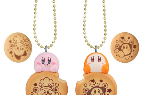 もぐもぐするカービィとワドルディ!ビスケットの絵柄まで可愛い「マスコット&ビスケット」全7種ラインナップ 画像
