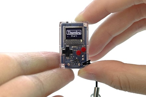 世界最小クラスゲーム「Thumby」は、パズルからRPGまでできて感動のアイテムだった 画像