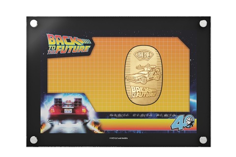 お値段50万円超え！？映画「バック・トゥ・ザ・フューチャー」40周年記念で純金約10グラムを使用した小判が予約受付中 画像