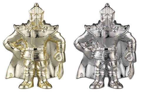 ロビンマスク、ウォーズマンら6体の超人が集結！金＆銀メッキを施した「キン肉マン ダイキャストキンケシ12」ガシャポンオンラインで予約実施 画像