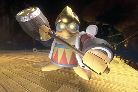 『カービィのエアライダー』ボスバトルに「メカデデデ」出現！通常の「デデデ型」に加え「クルマ型」にも変形 画像