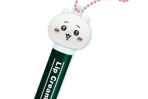 「ちいかわ」たちが失くしがちなリップを守る!キャップマスコット全6種を全国のカプセルトイ売り場にて順次発売 画像