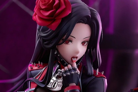 胸元や太ももなど大胆に露出…！『勝利の女神：NIKKE』より「メイデン」が“言霊”を発動した姿で立体化、舌に刻まれたバーコードまで再現 画像