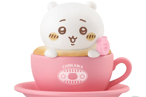 「ちいかわ」たちが、ラテアートになっちゃった!小物入れにもなる食玩「キャラテアートケース」全8種がどれも可愛い 画像