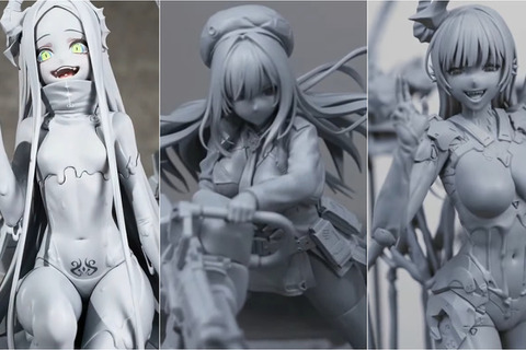 『勝利の女神:NIKKE』「ラピ:レッドフード」と「ベヒモス」が作中シーンを再現するフィギュアに!“ニケ創造の謎”に迫る展覧会など、ゲーム外展開もアツい 画像