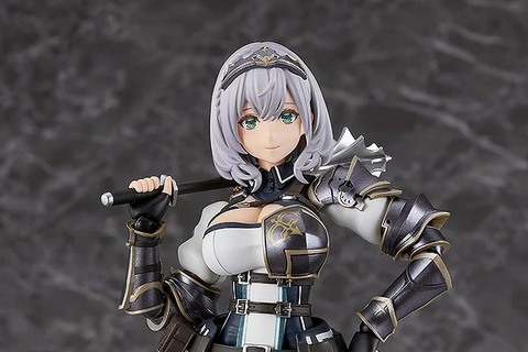 ホロライブ・白銀ノエルがフル可動プラモ化！素敵な笑顔パーツ、牛丼や団員さんなどオプションで様々なシチュエーションを表現 画像