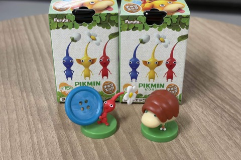やっと買えた!『ピクミン』チョコエッグを写真でお届けー前回は即売り切れの再販アイテム、入っていたのは赤ピクミン 画像