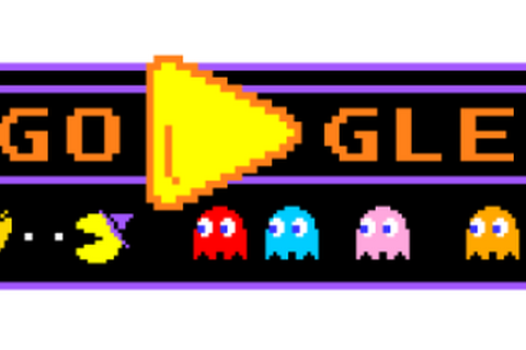 2日間限定！『パックマン』ハロウィン仕様になってGoogleに出現。ブラウザでハイスコアを狙おう 画像