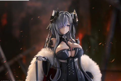 リアルファー仕様の豪華な衣装が、威厳と気品を際立たせる！『アズレン』より「アウグスト・フォン・パーセヴァル」が存在感ある1/6スケールで立体化 画像
