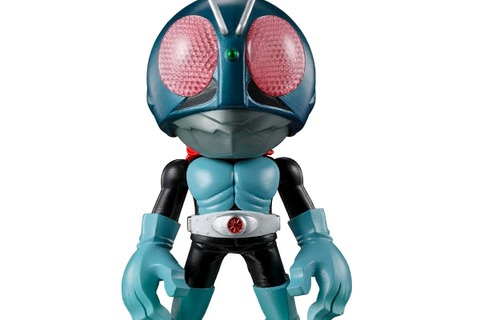 大きな“拳”が特徴の「仮面ライダー」フィギュアがガシャポン化―アーティスト「TOUMA」氏とのコラボ 画像