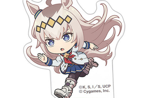 ミニキャラのウマ娘たちが全力疾走で可愛い！「ウマ娘 シングレ」の描き起こしアクスタ全15種が、ガシャポンにて11月第3週より発売 画像