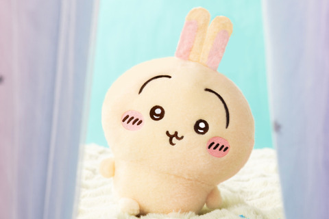 うさぎの表情が愛らしい！「ちいかわ」羊毛のようにふわもこな「しーぷわぬいぐるみ」第2弾、満面の笑みの古本屋など全4種が登場 画像