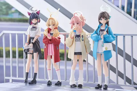 4人揃えて飾りたい！『ブルアカ』バンドイベントKVを元にした「ナツ」「 ヨシミ」が、お手頃価格のPOP UP PARADEで立体化 画像