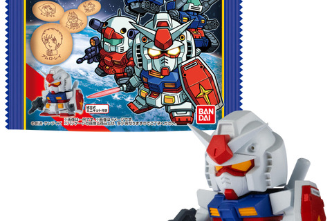「ガンダム」や「ガンキャノン」が精密なミニキットに！全5機体収録の「V作戦ビスケット」登場 画像