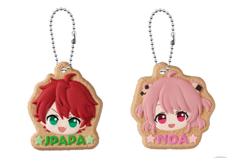 まるで本物のアイシングクッキー！「カラフルピーチ」じゃぱぱ、のあたちをデザインしたチャームコット全14種ラインナップ 画像